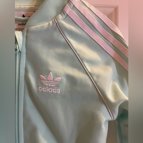 ✨Turquoise Adidas Zip Jacket 18-24M - Picture 4 of 6